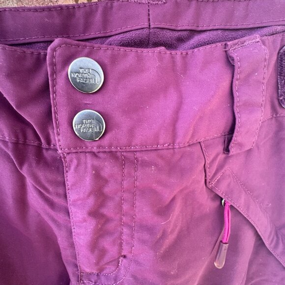The North Face Womens XS Hyvent Purple Snow Pants.Waterproof Insulated Ski Board - Picture 4 of 12